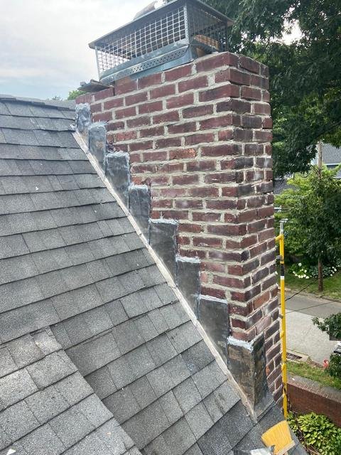 Chimney Flashing by ABC Chimney Solutions in Connecticut