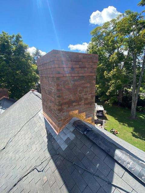 Chimney Flashing by ABC Chimney Solutions in Connecticut