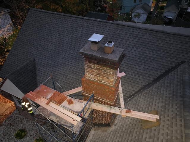 Chimney Rebuild by ABC Chimney Solutions in Connecticut