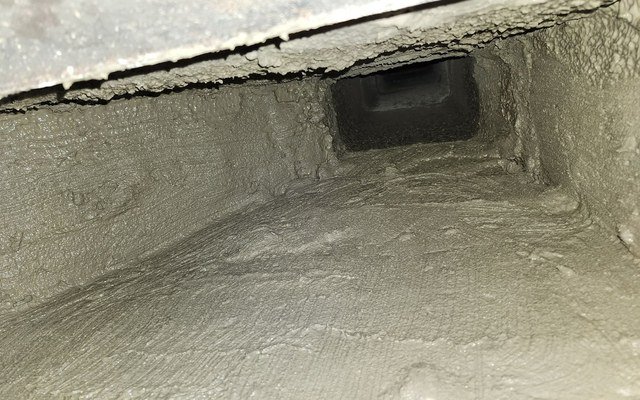 Smoke Chamber Parging by ABC Chimney Solutions in Connecticut