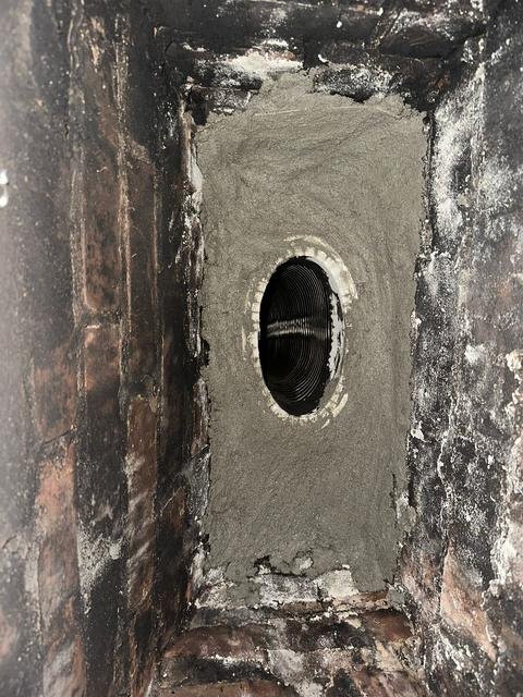 Smoke Chamber Parging by ABC Chimney Solutions in Connecticut