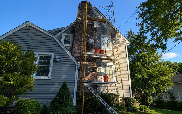 Tuckpointing by ABC Chimney Solutions in Connecticut