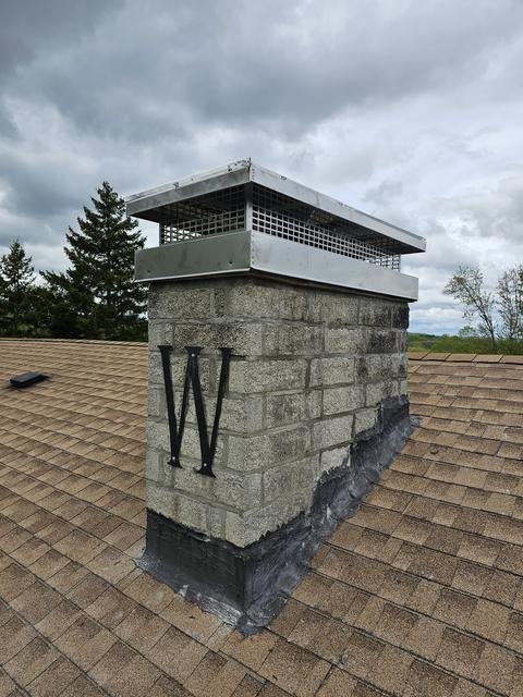 New Chimney Cap by ABC Chimney Solutions in Connecticut