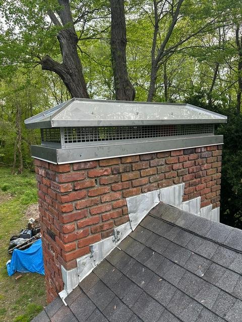 New Chimney Cap by ABC Chimney Solutions in Connecticut
