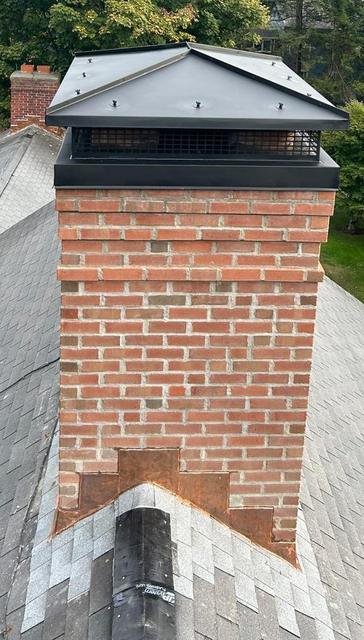 New Chimney Cap by ABC Chimney Solutions in Connecticut