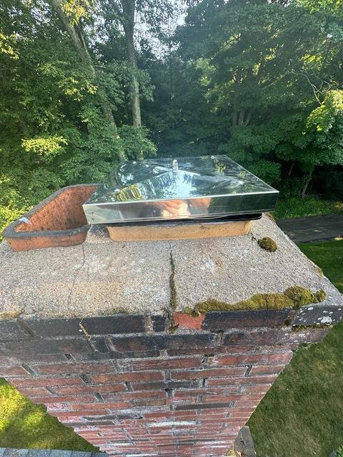 New Chimney Cap by ABC Chimney Solutions in Connecticut