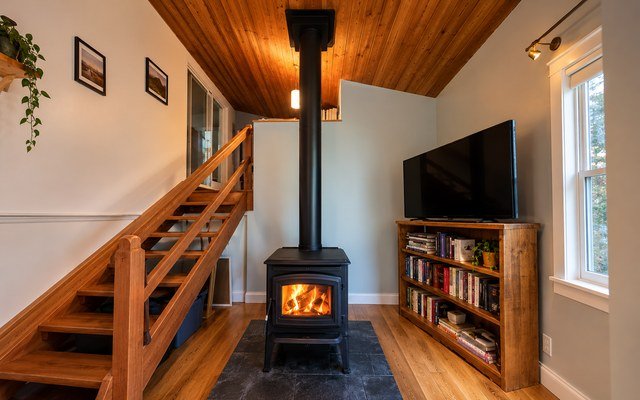 Wood Stove Install by ABC Chimney Solutions in Connecticut