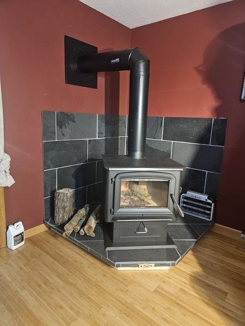 Wood Stove Install by ABC Chimney Solutions in Connecticut