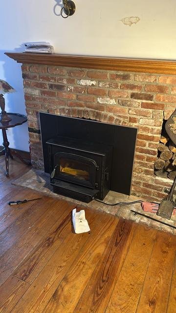 Wood Stove Install by ABC Chimney Solutions in Connecticut